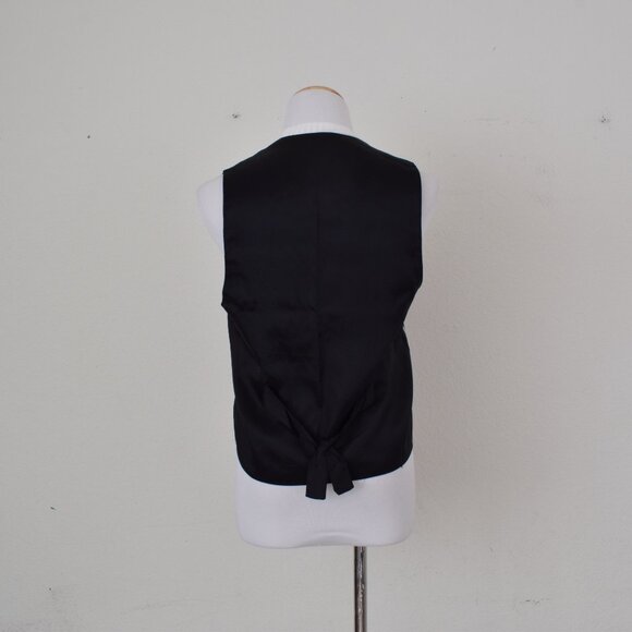 Vintage Dalmation Red Fire Engine Lined Cotton/Acetate Vest by Capelli - Picture 5 of 11